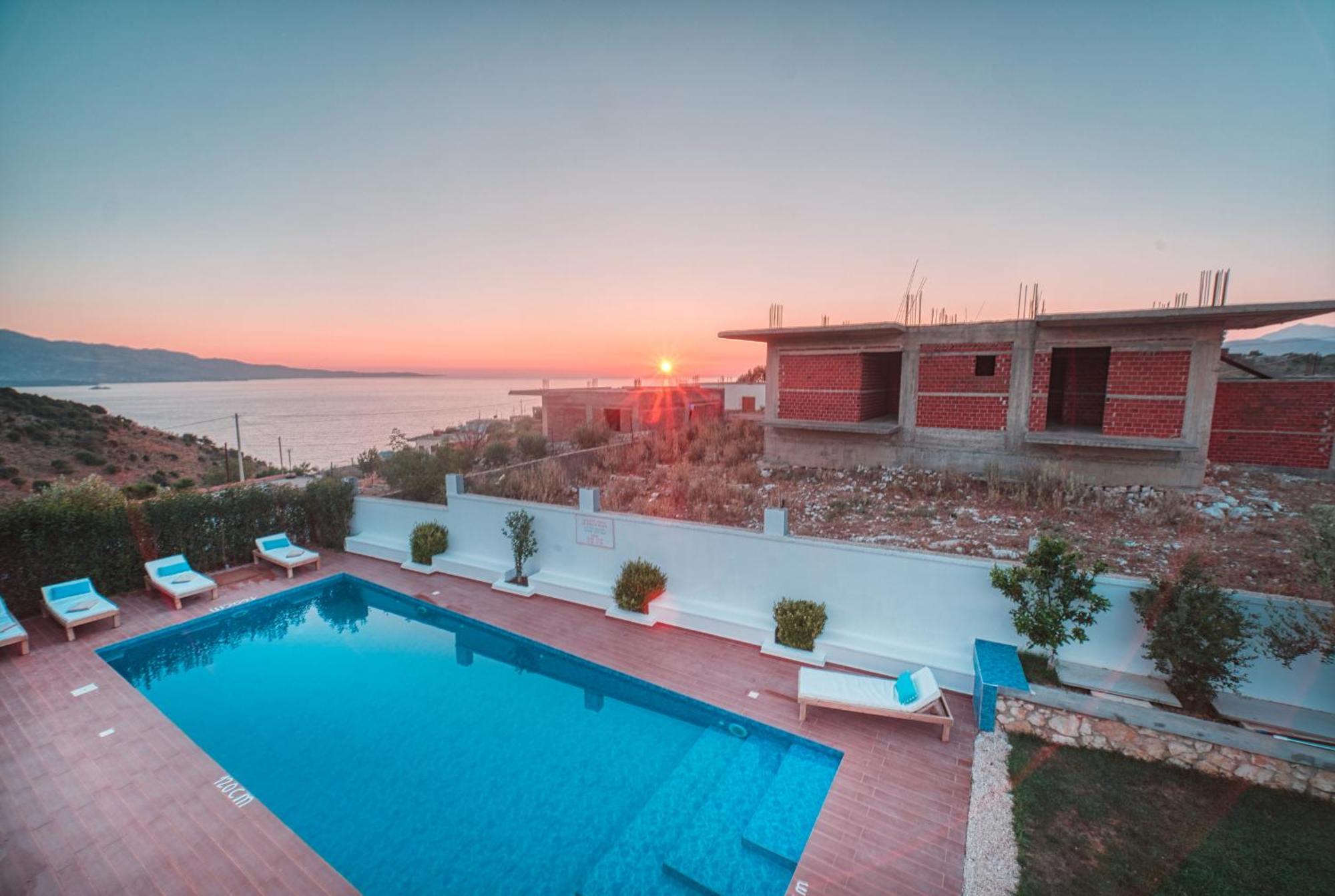 Le Gjero Luxury Villa Ksamil Buitenkant foto
