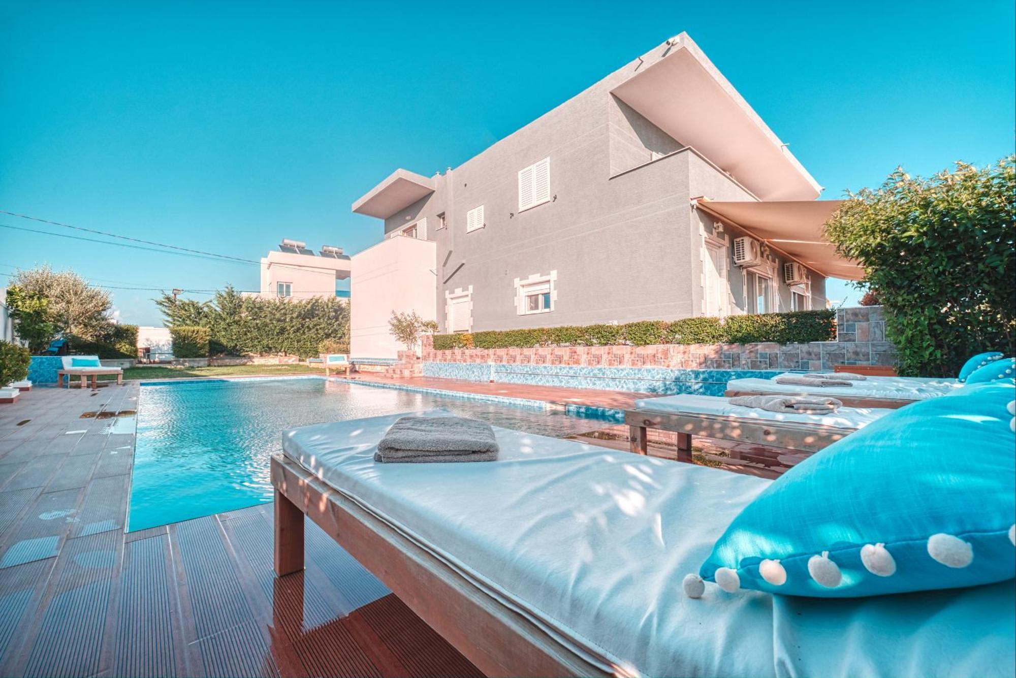 Le Gjero Luxury Villa Ksamil Buitenkant foto